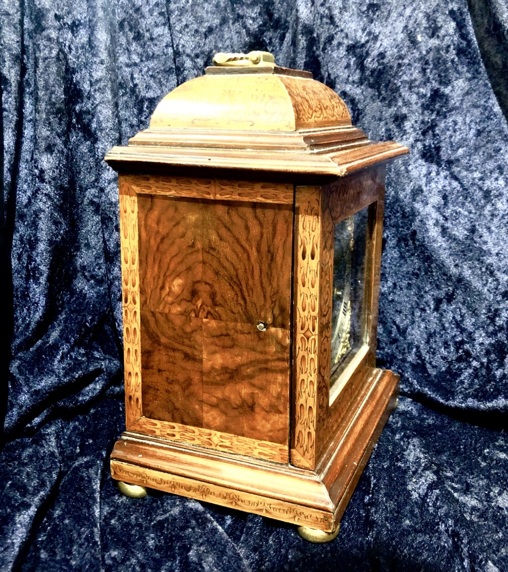 A William III style bracket clock  View II