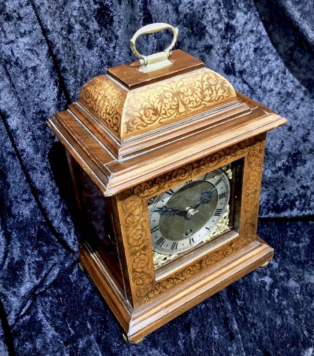 A William III style bracket clock  View III