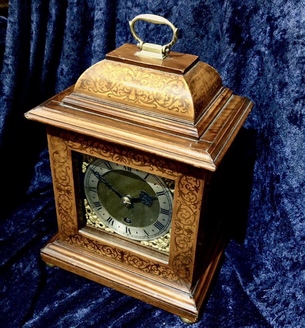 A William III style bracket clock  View IV