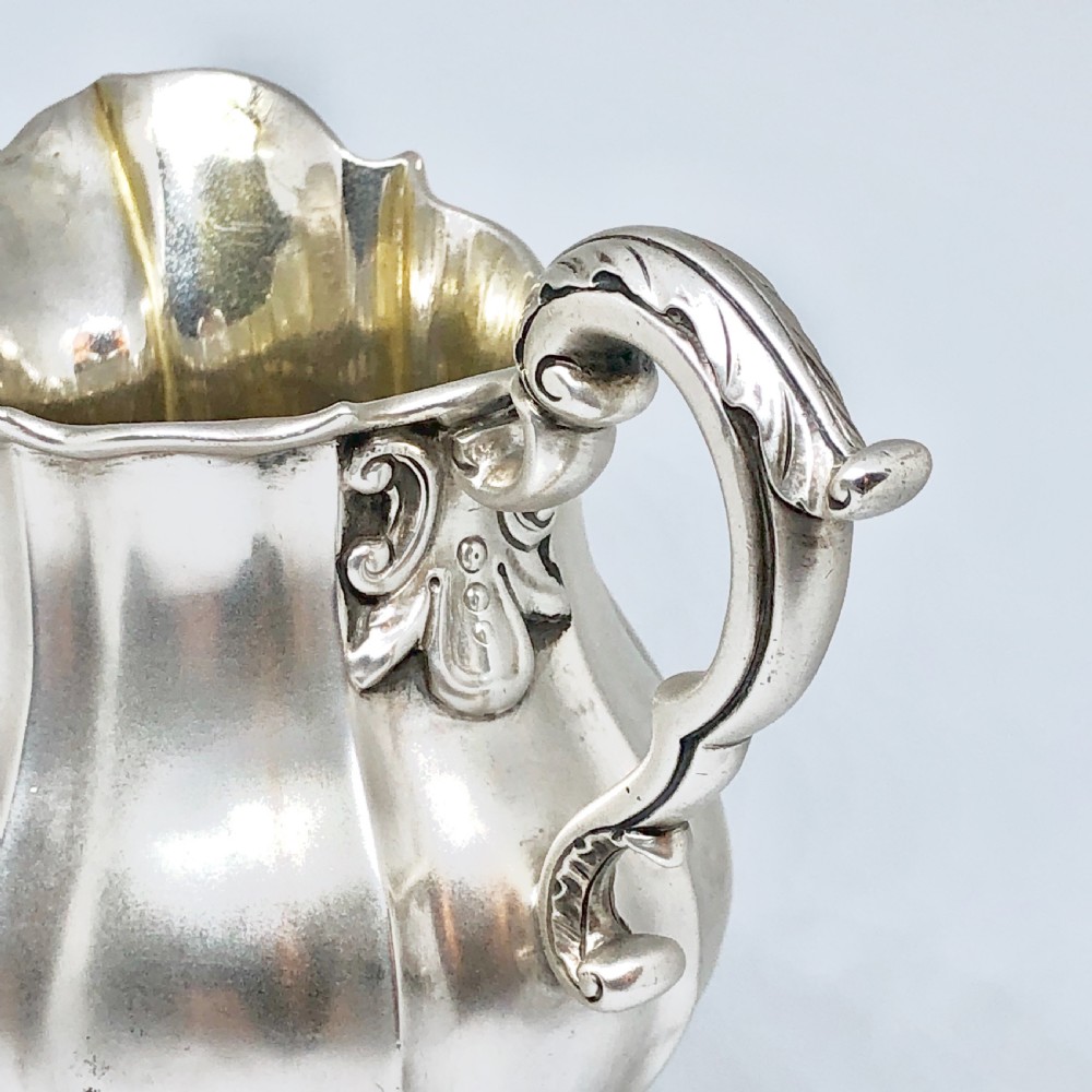 A William IV Scottish silver milk jug  View III