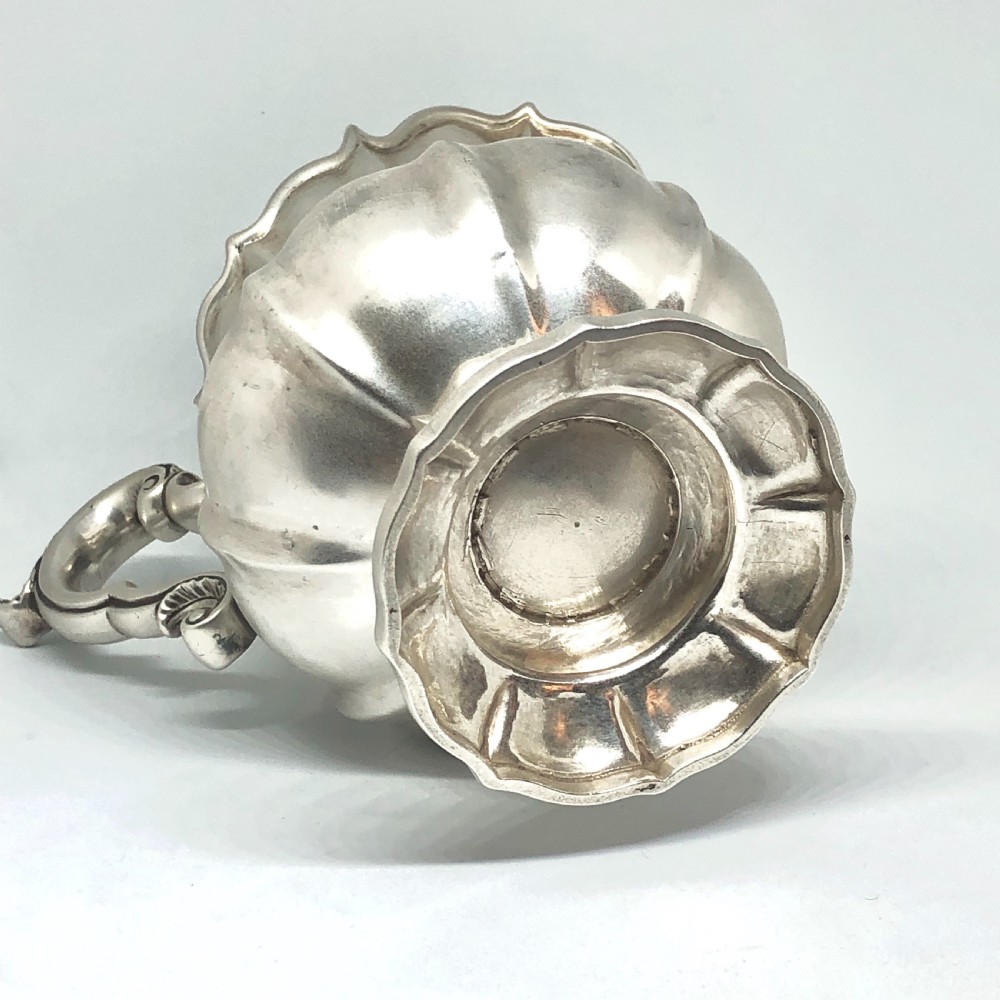 A William IV Scottish silver milk jug  View IV