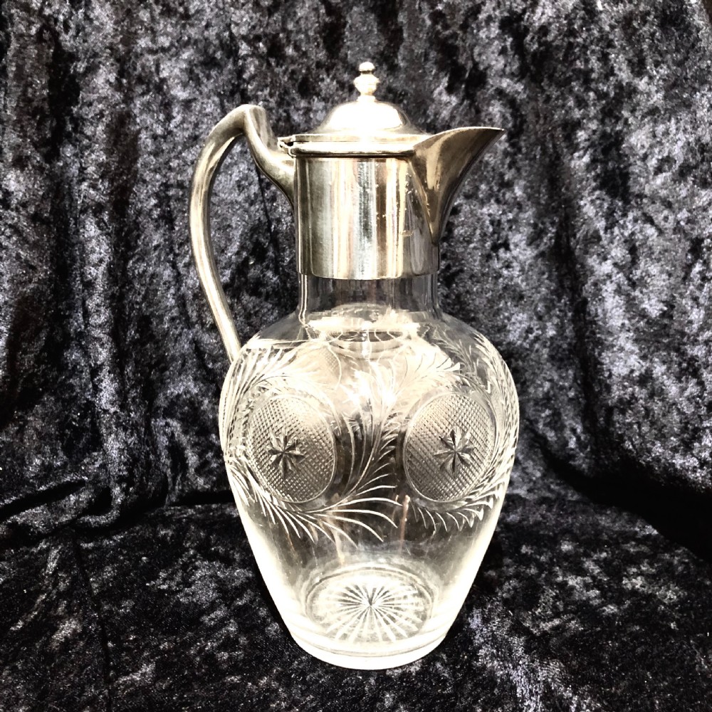 A late Victorian claret jug  View II