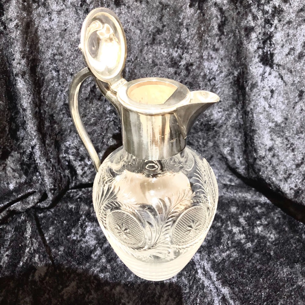 A late Victorian claret jug  View III