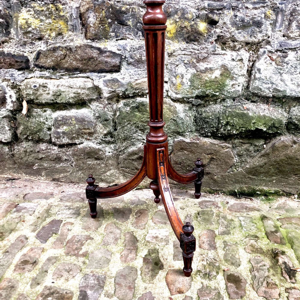 A Regency mahogany torchère or plantstand View III