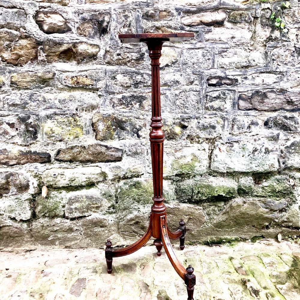 A Regency mahogany torchère or plantstand View IV