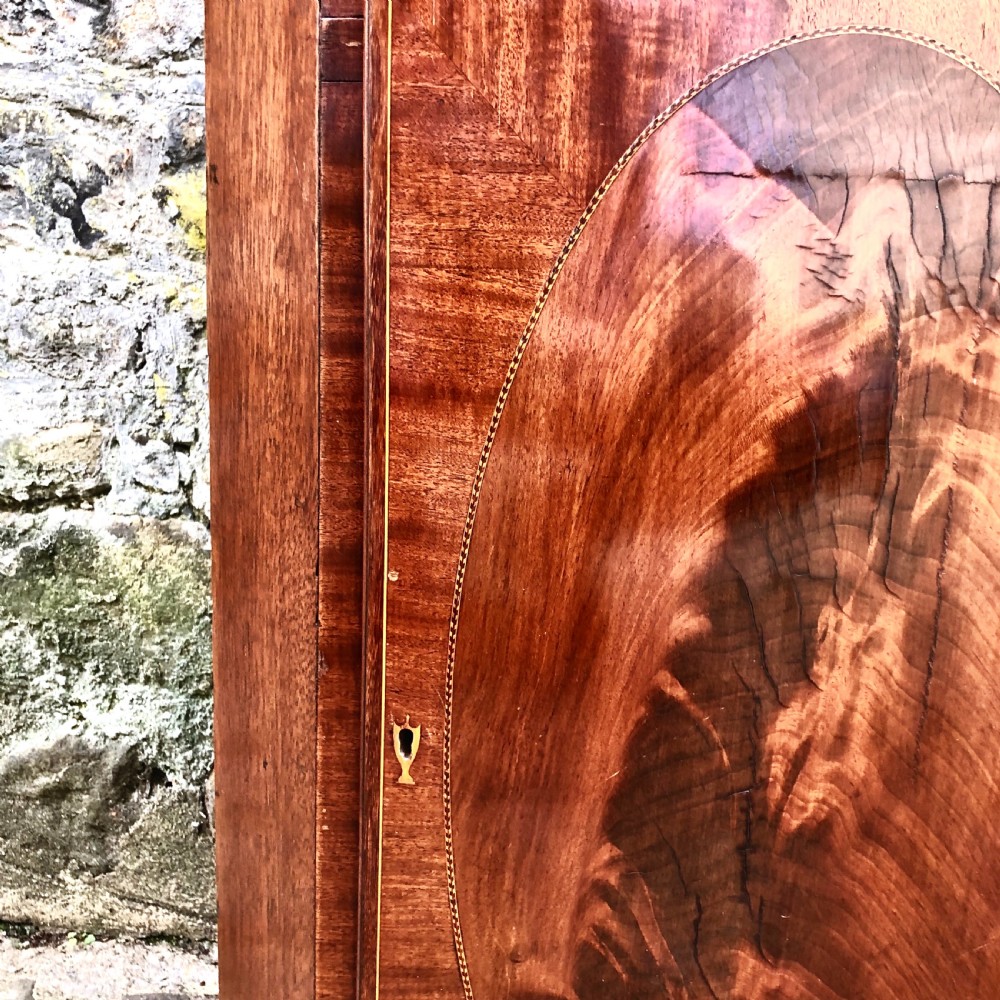 A small 19th century mahogany corner cupboard  View IV
