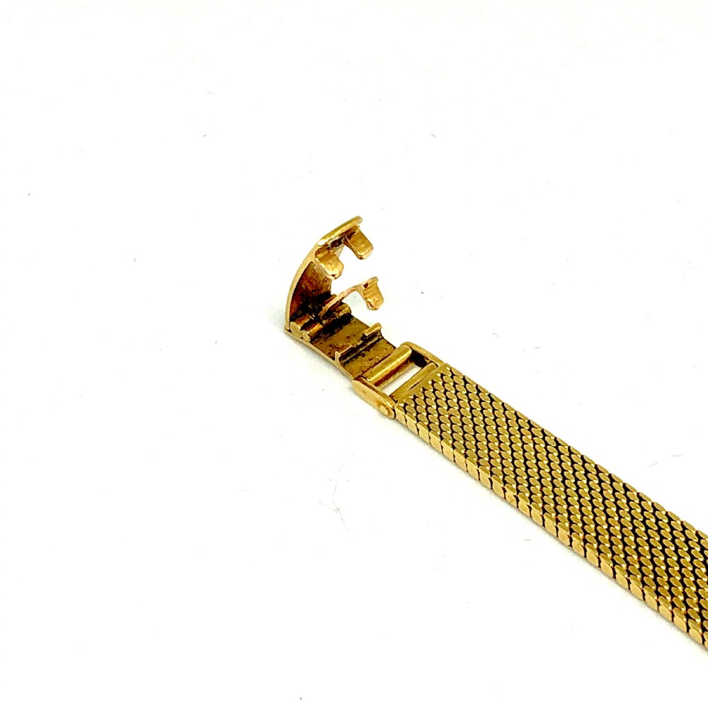 An 18 carat gold Omega ladies wristwatch circa 1957 View IV