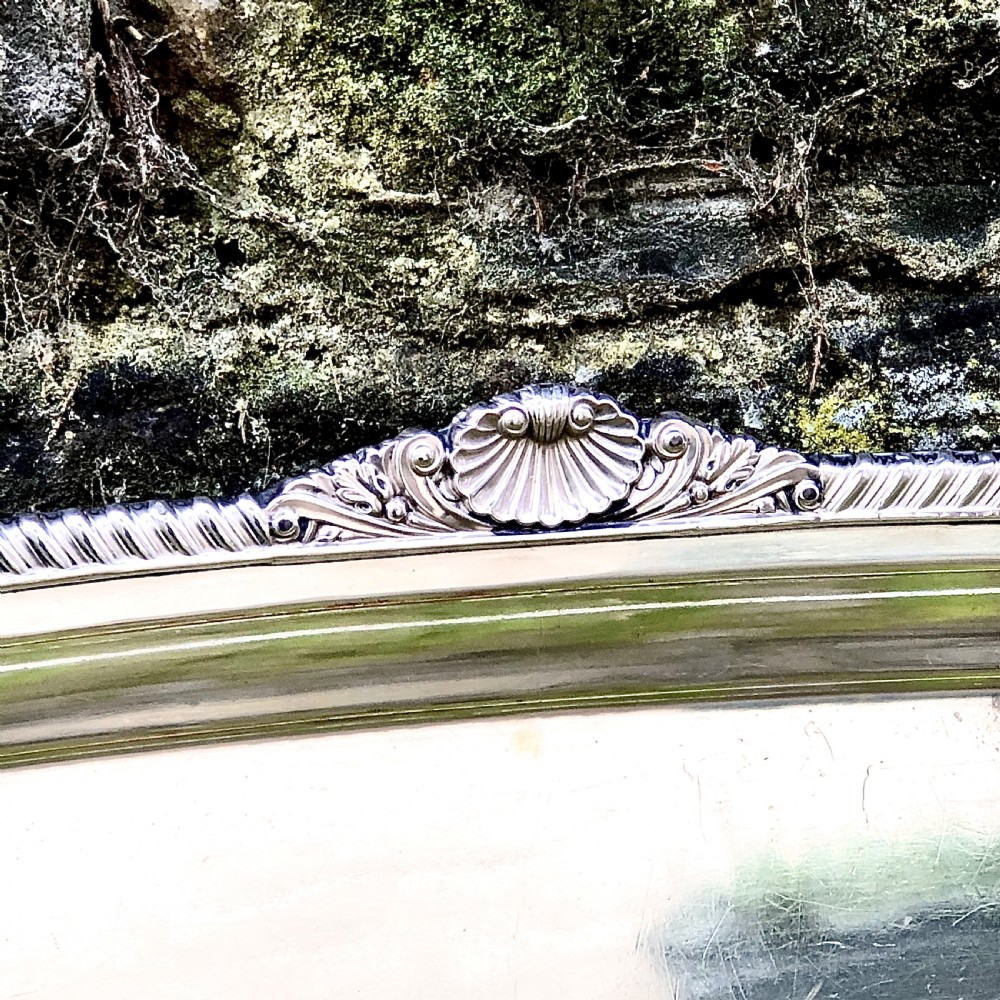 A Regency Old Sheffield Plate tray View III