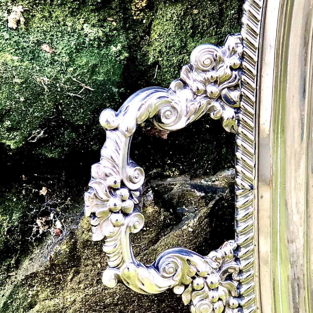 A Regency Old Sheffield Plate tray View IV