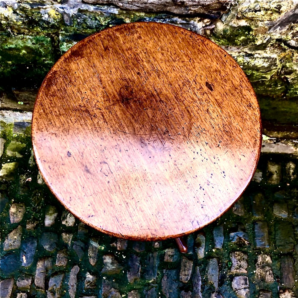 A Regency Mahogany tripod wine table  View III