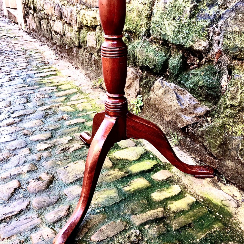 A Regency Mahogany tripod wine table  View IV
