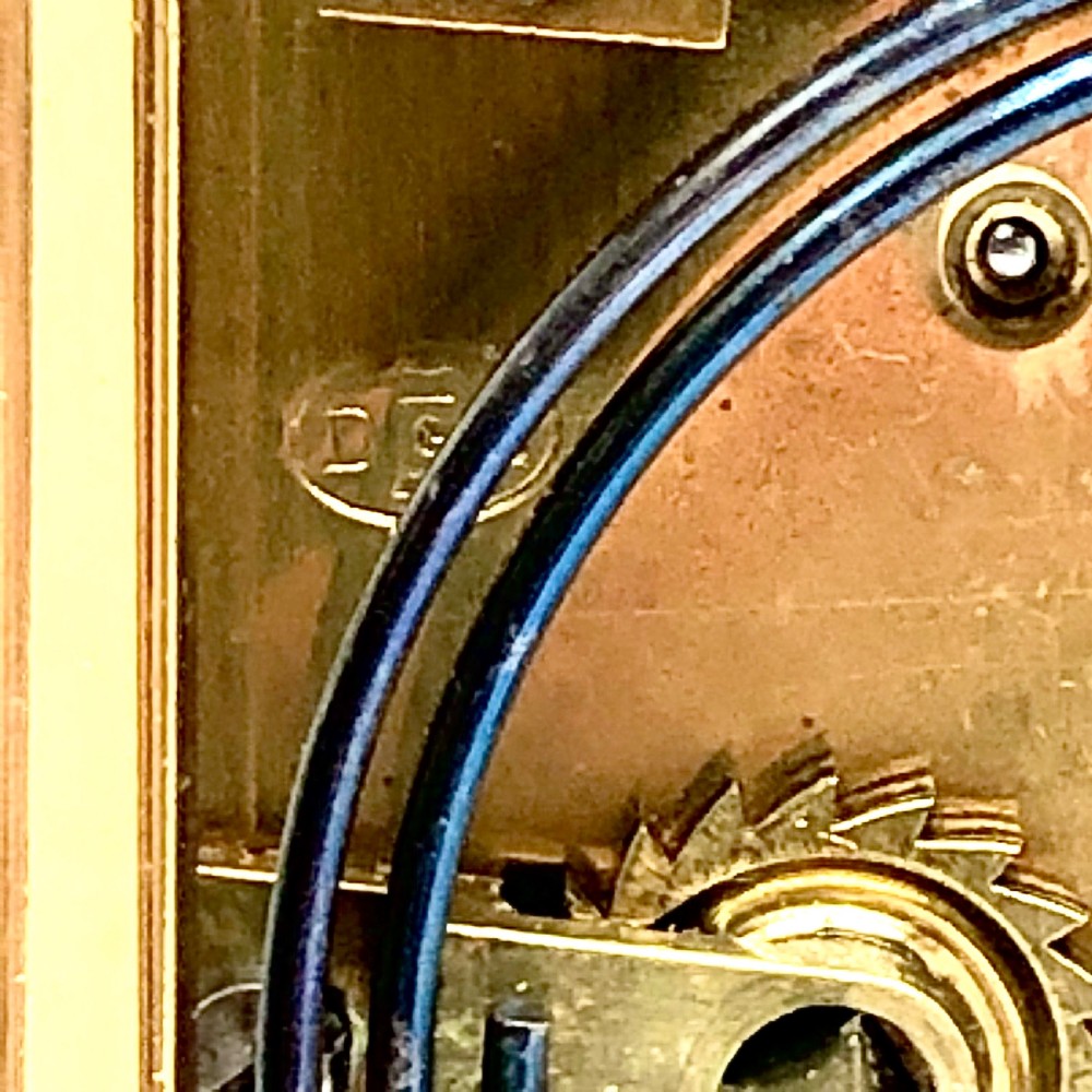 A fine French carriage clock by Drocourt  View VIII