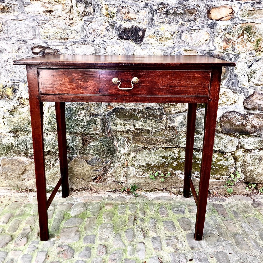 A George III mahogany console table  View II