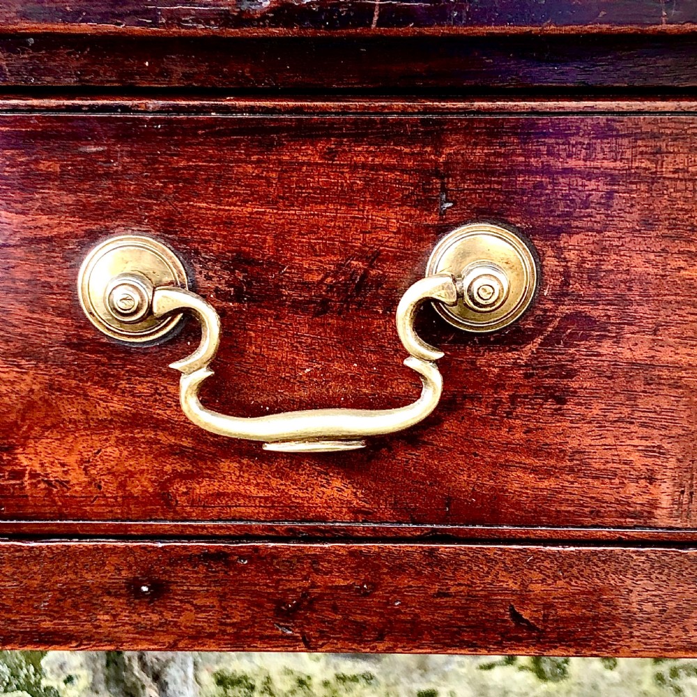 A George III mahogany console table  View IV