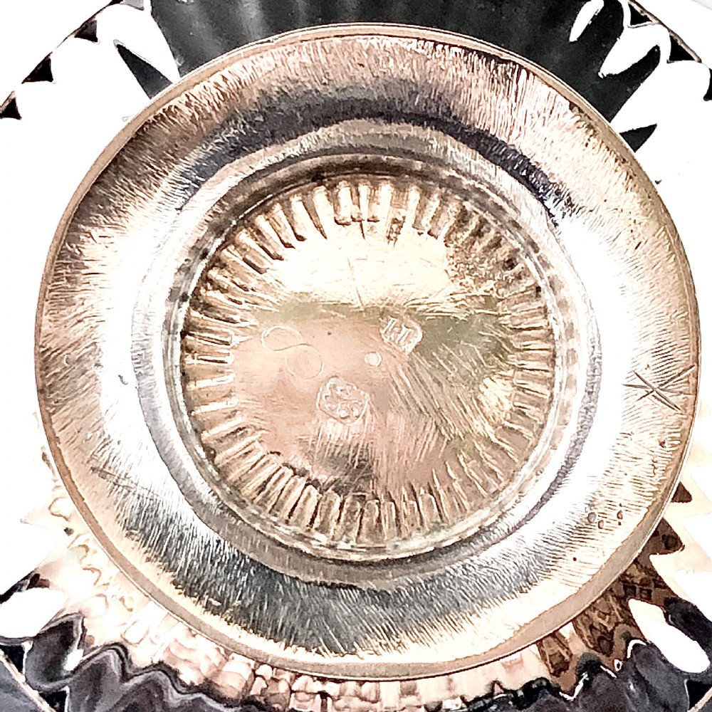 A George III silver sweetmeat basket circa 1780. View VII