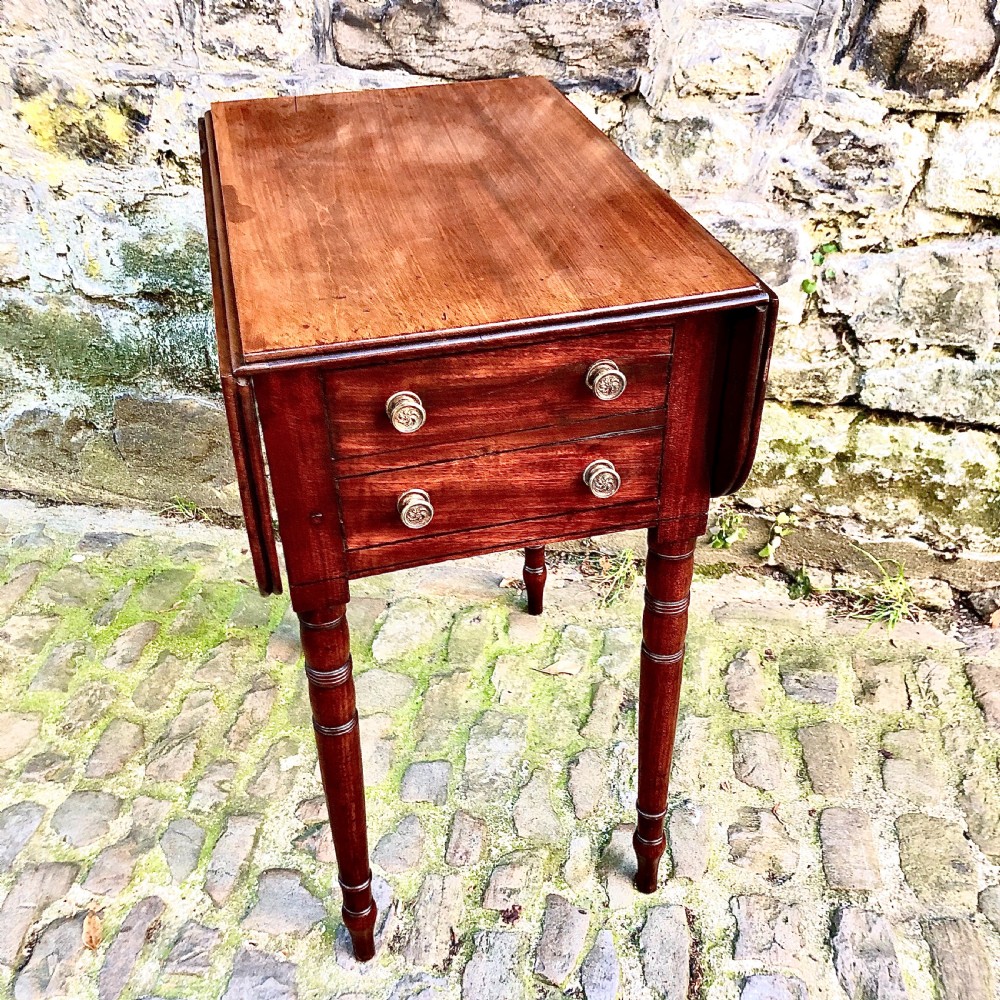 A small Regency mahogany side table View IV