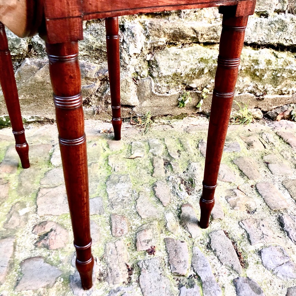 A small Regency mahogany side table View VI