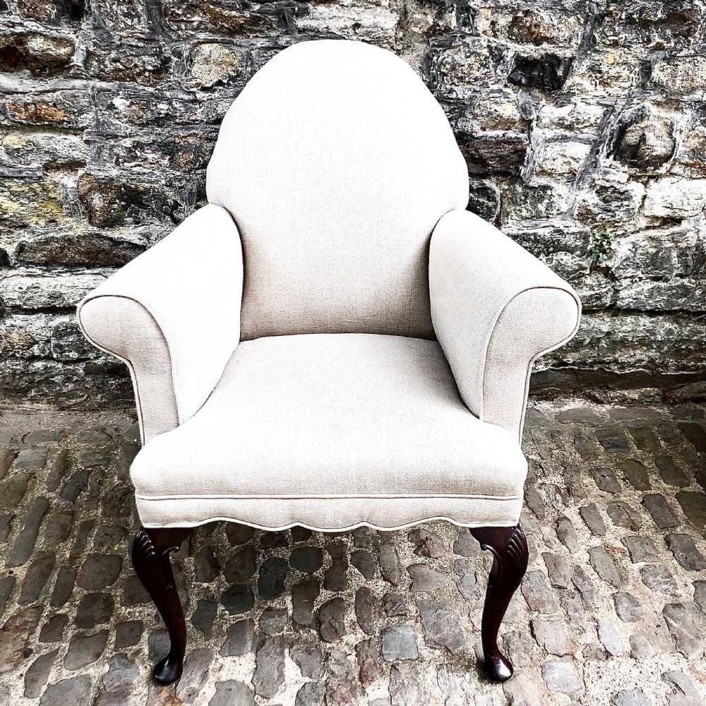 A pair of late 19th century walnut armchairs  View VI
