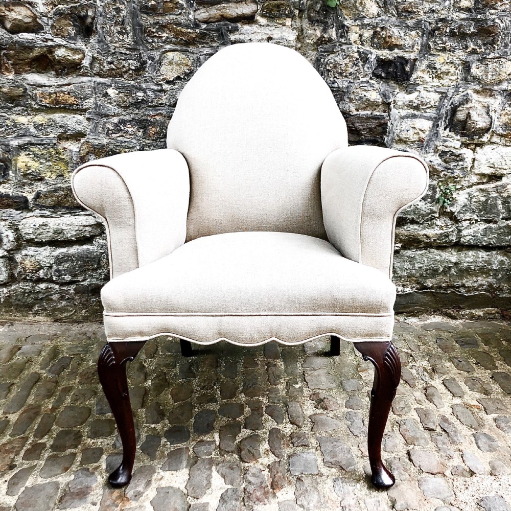 A pair of late 19th century walnut armchairs  View VIII