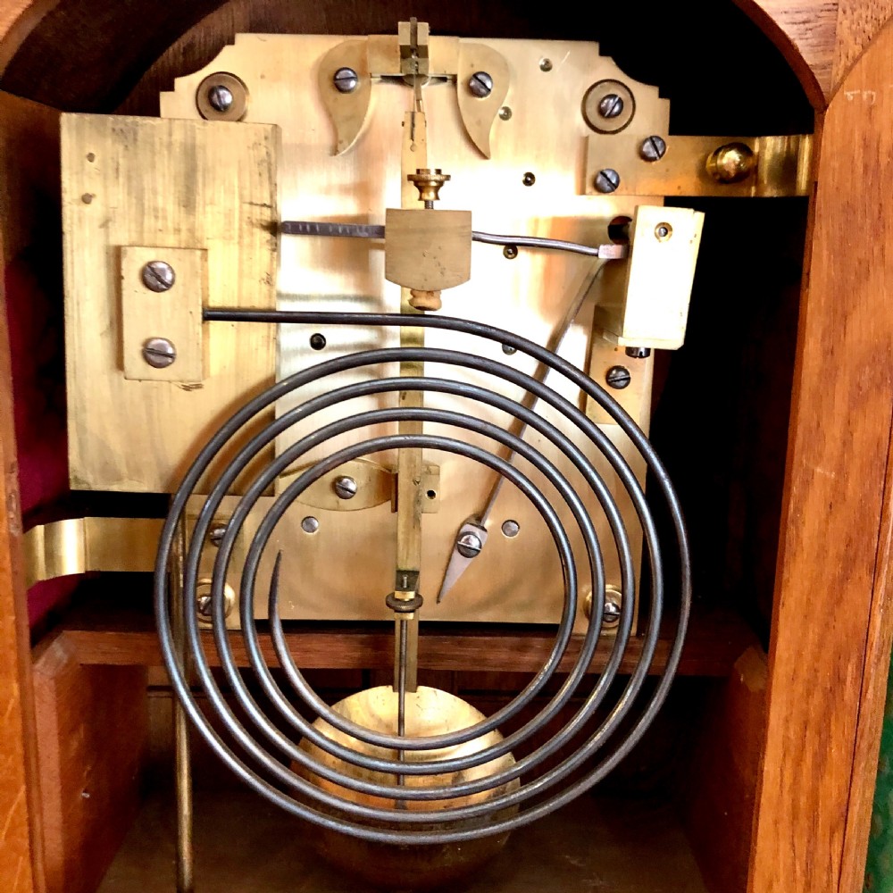 A fine late 19th century bracket clock by Maples View VI