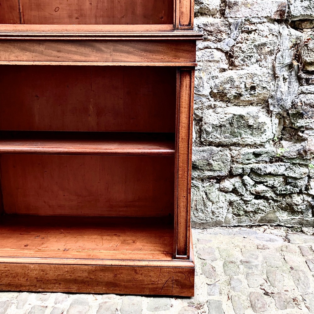 A fine Regency mahogany bookcase  View IV
