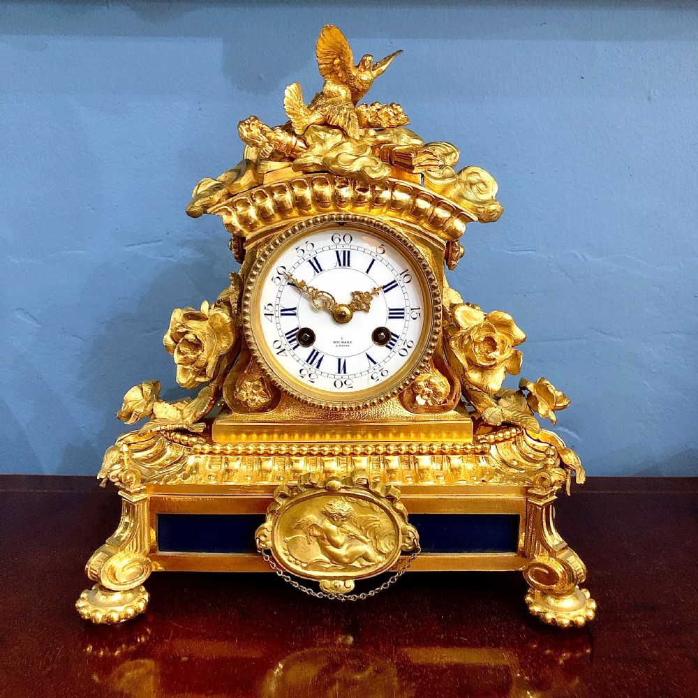 A fine mantel clock by Henri Marc