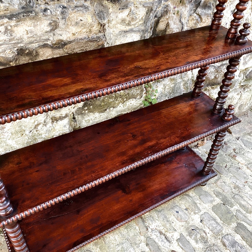 A mid 19th century open bookcase  View III