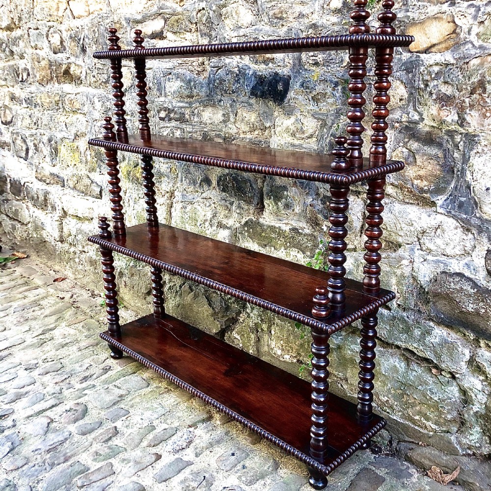 A mid 19th century open bookcase  View VI