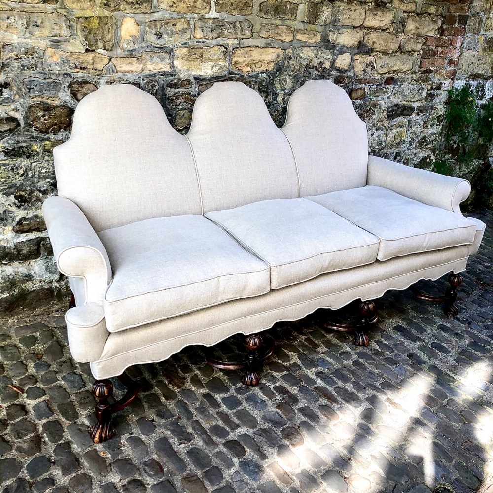 A 19th century William and Mary style sofa  View II