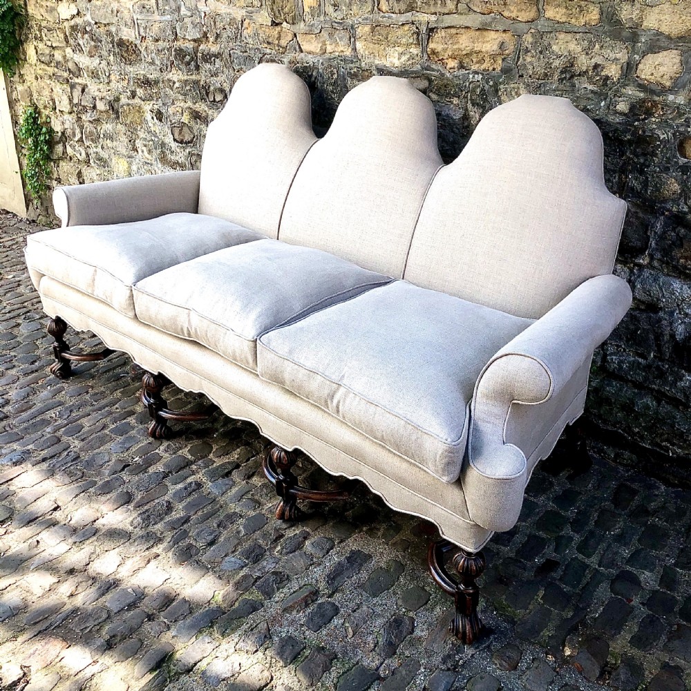 A 19th century William and Mary style sofa  View III