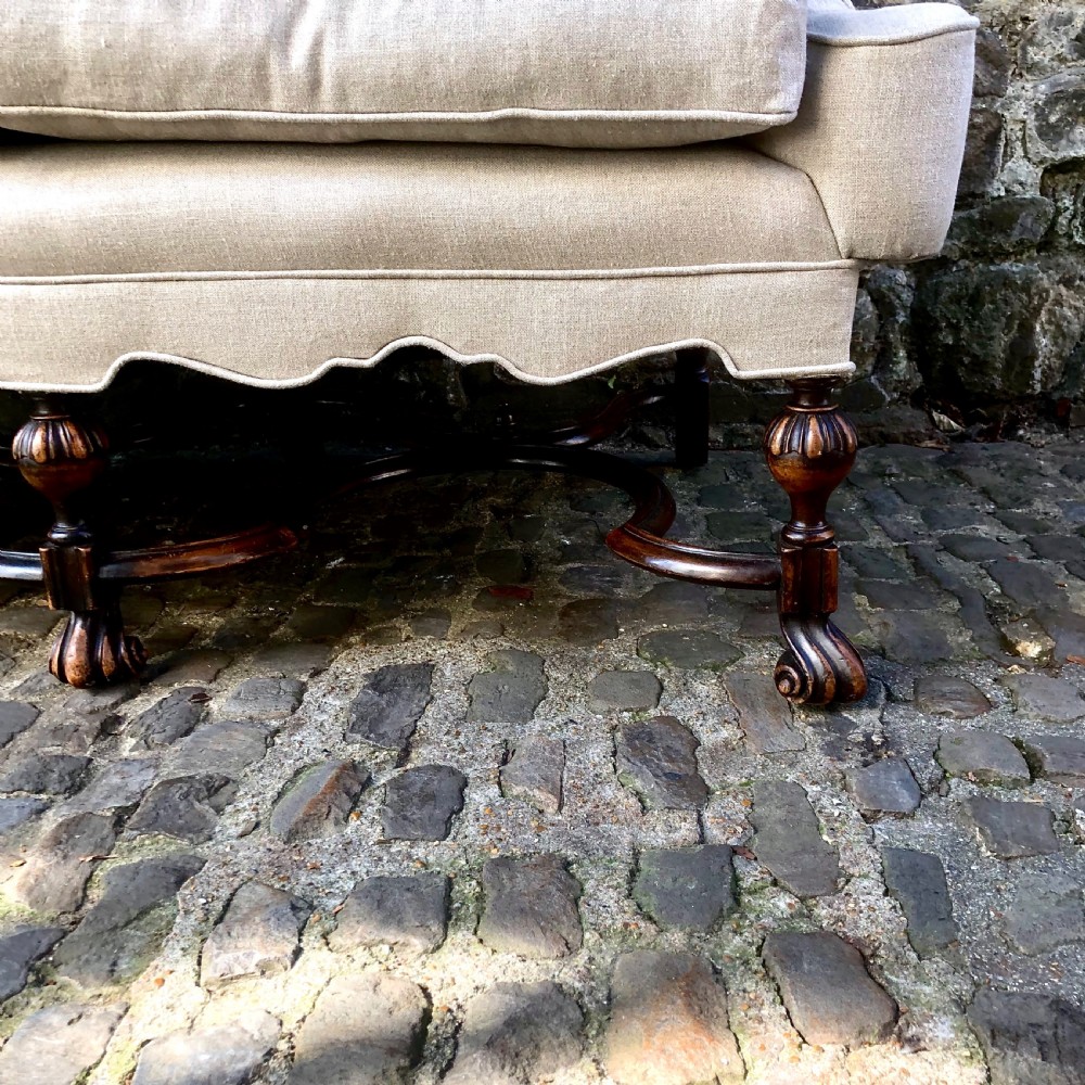 A 19th century William and Mary style sofa  View VII