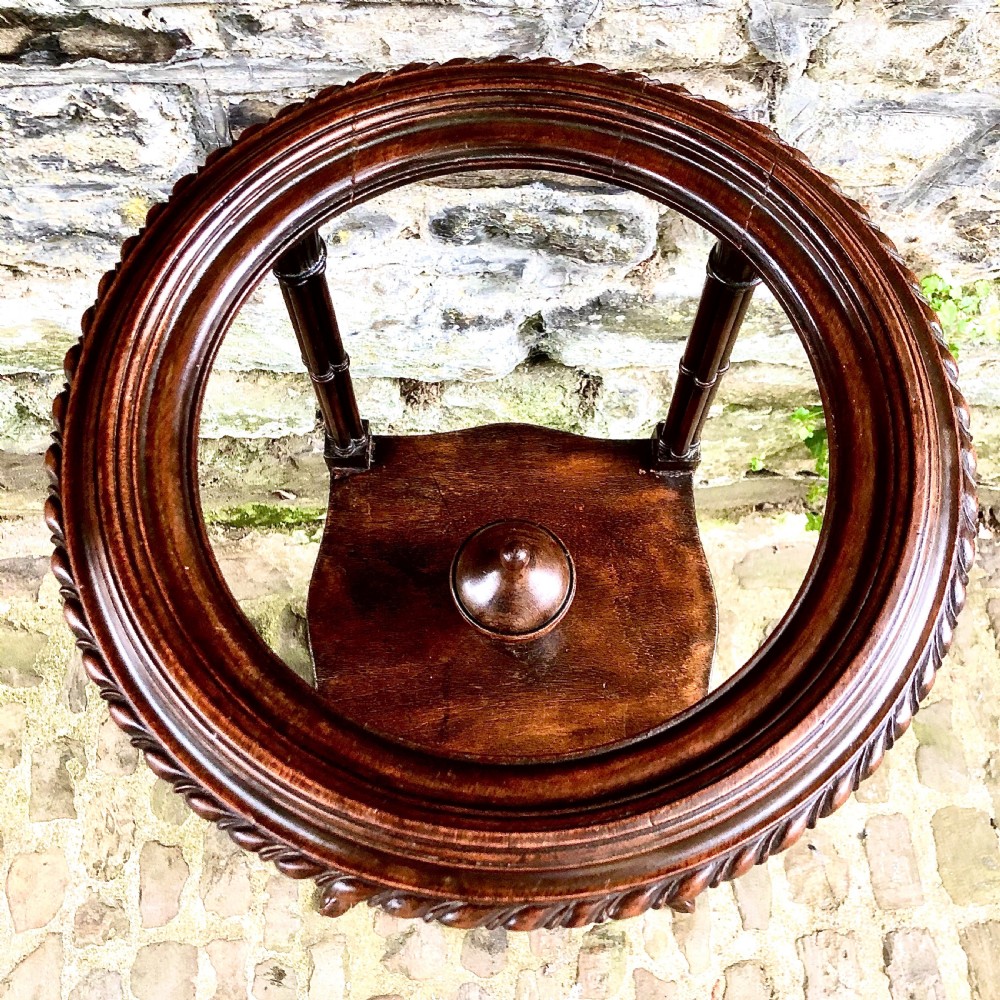 A George III style mahogany washstand  View VI