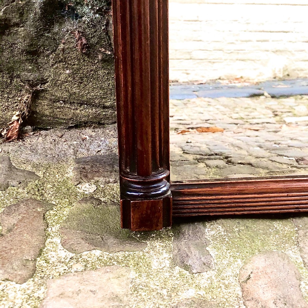 A Regency mahogany pier mirror  View III