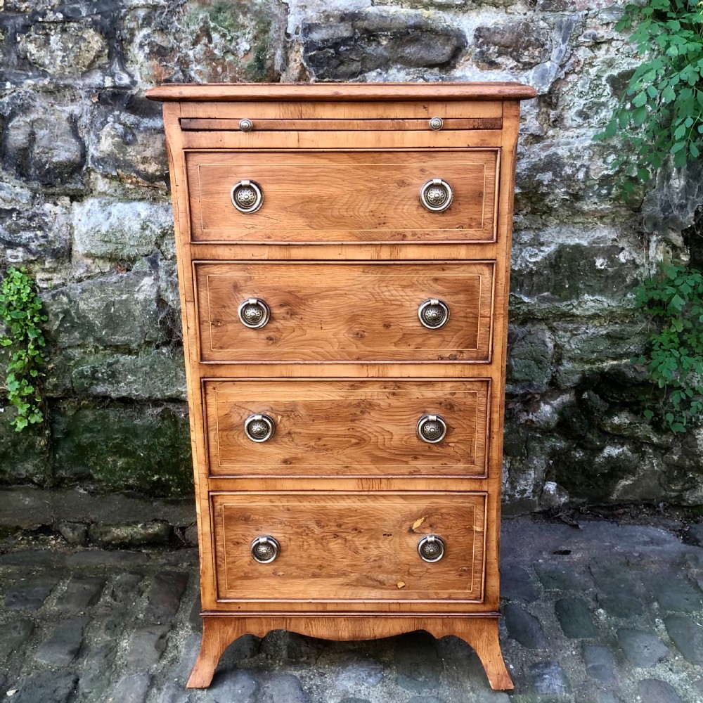 A pair of early 20th century yew wood bedside tables  View VII