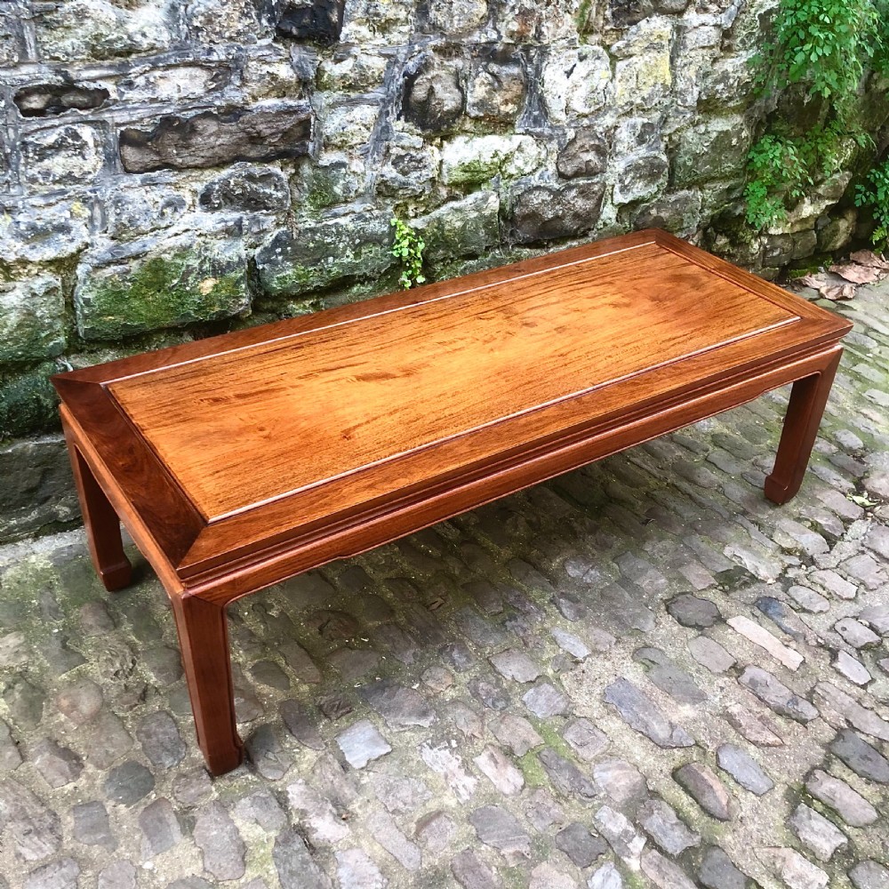 A Chinese rosewood coffee table  View IV