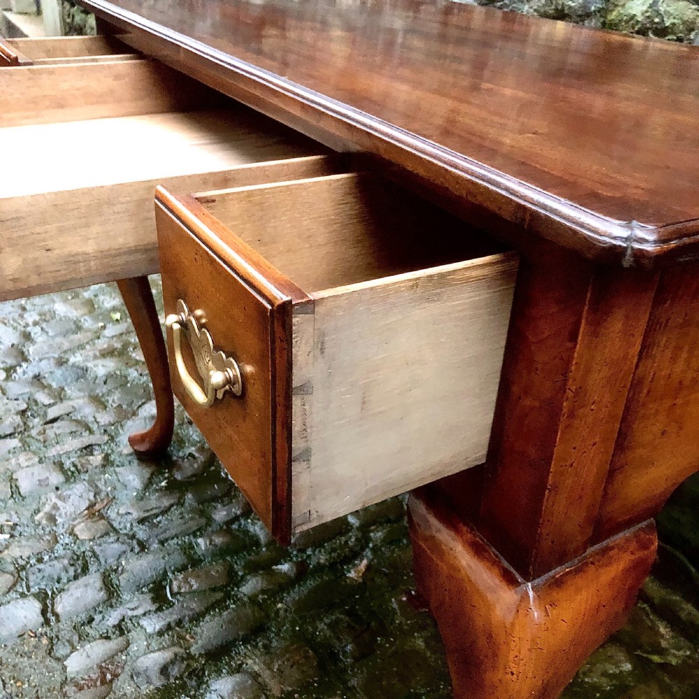 A late 19th century walnut dressing table  View VI