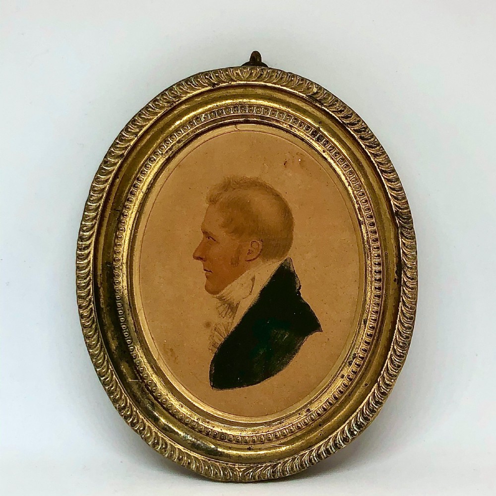 A Georgian portrait miniature 
