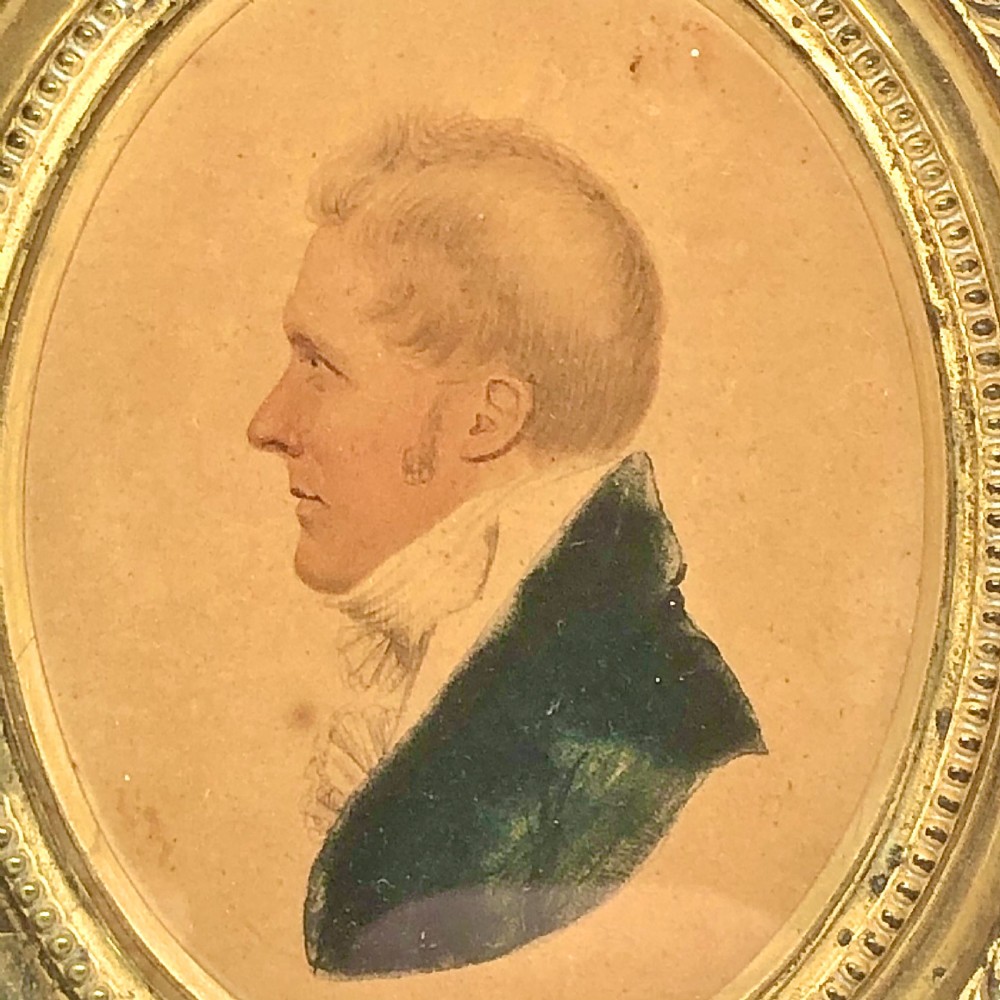 A Georgian portrait miniature  View II