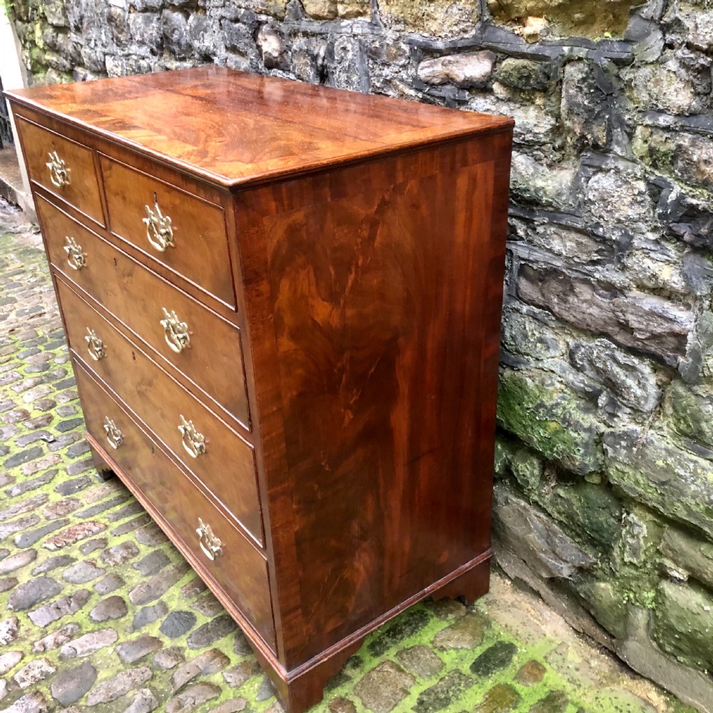 A George II walnut chest of drawers  View IV