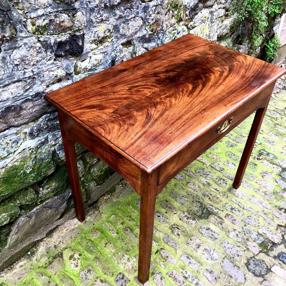 A George II mahogany console table  View IV