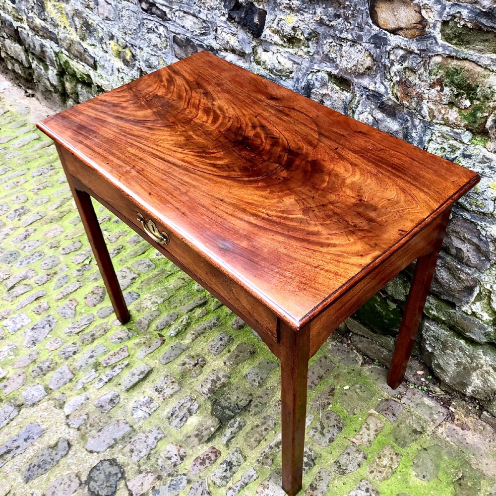 A George II mahogany console table  View V