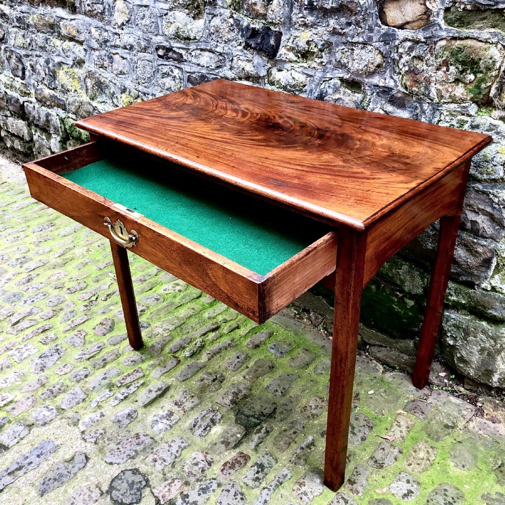 A George II mahogany console table  View VII