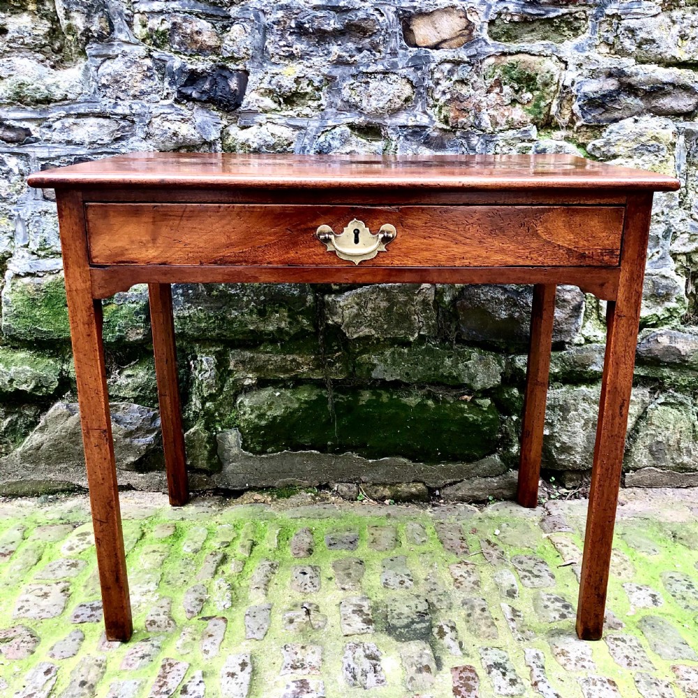 A George II mahogany console table  View IX
