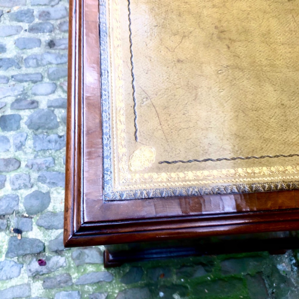 A small mid Victorian mahogany kneehole desk  View VIII