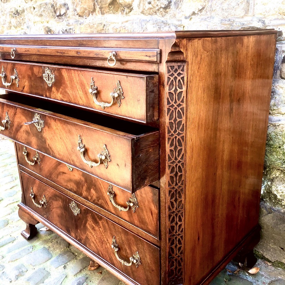 A mid 19th century mahogany bachelor’s chest View V