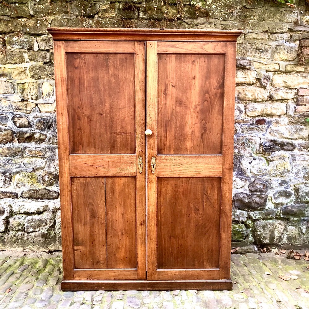 A small late 18th Channel Islands wardrobe