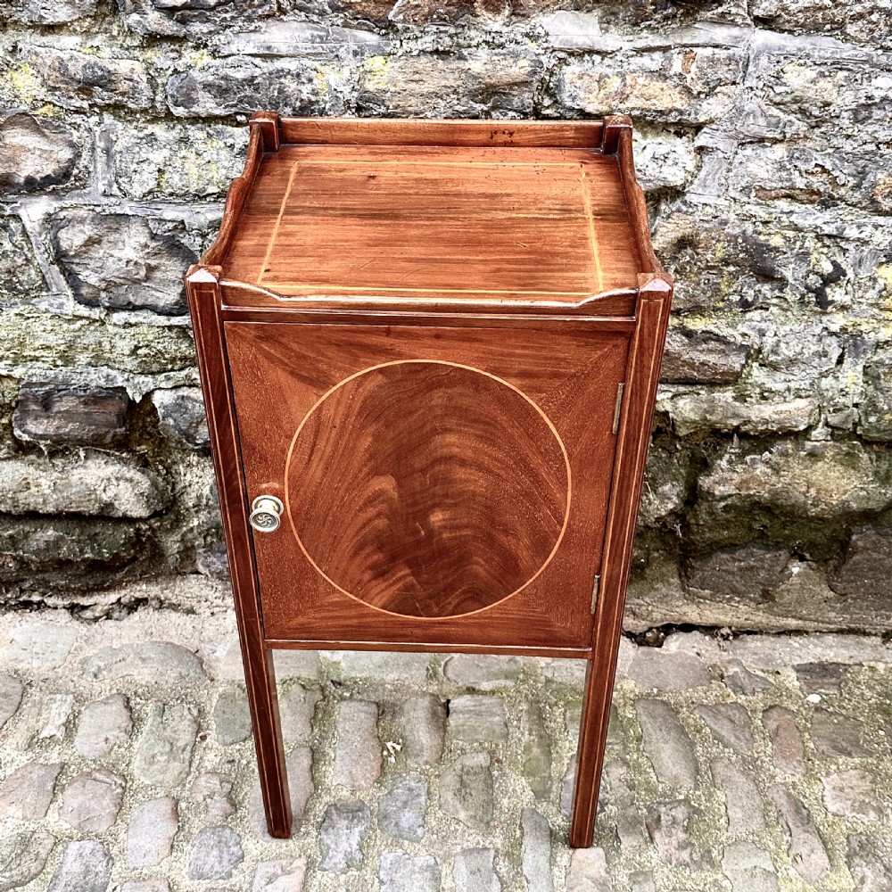 A pair of late 19th century bedside tables View V