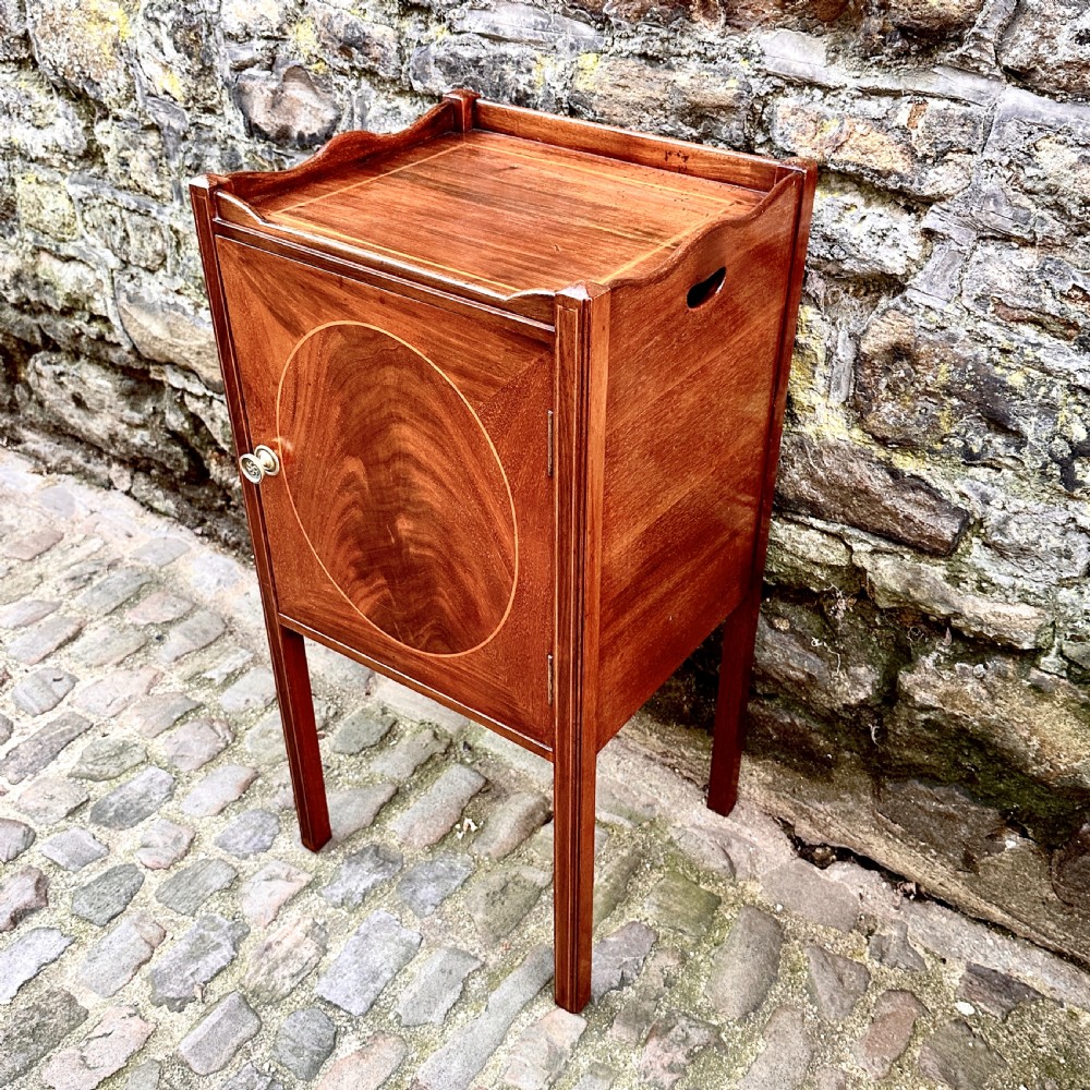 A pair of late 19th century bedside tables View VIII