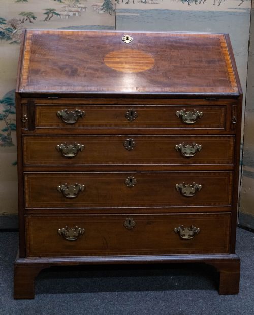 Edwardian Mahogany Bureau