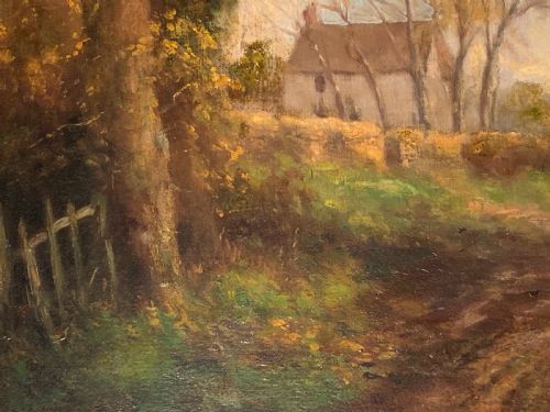 OIL PAINTING BY GEORGE LEON LITTLE - ADDITIONAL PHOTO 3